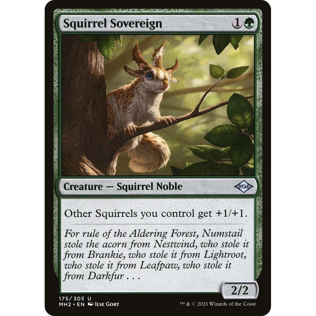 Image for Squirrel Sovereign (175) (MH2) - Magic: The Gathering