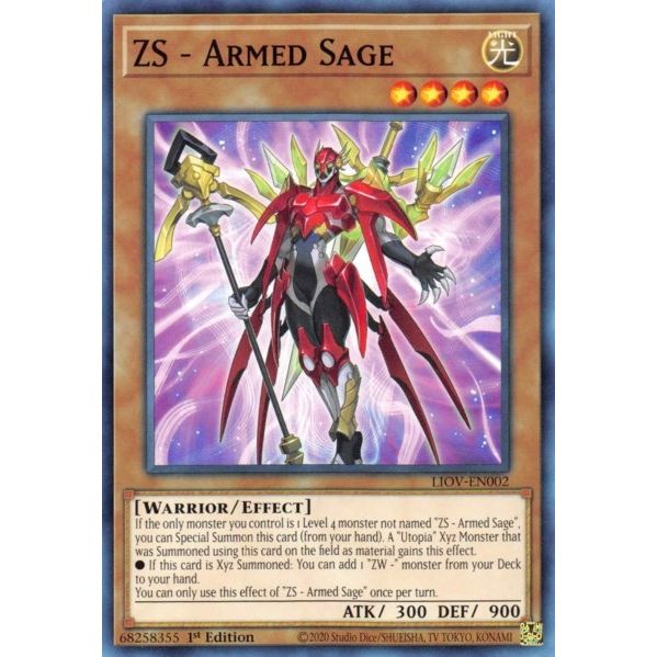 Image for ZS - Armed Sage (LIOV-EN002) (LIOV) - YuGiOh