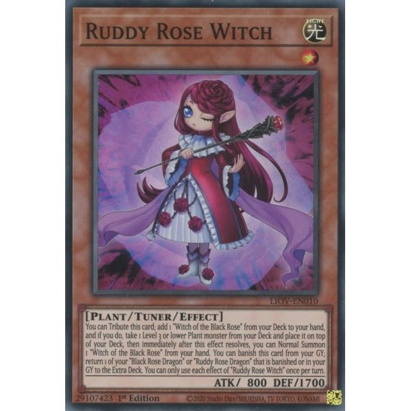 Image for Ruddy Rose Witch (LIOV-EN010) (LIOV) - YuGiOh