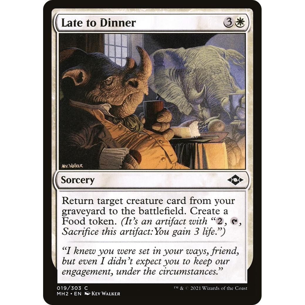 Image for Late to Dinner (19) (MH2) - Magic: The Gathering