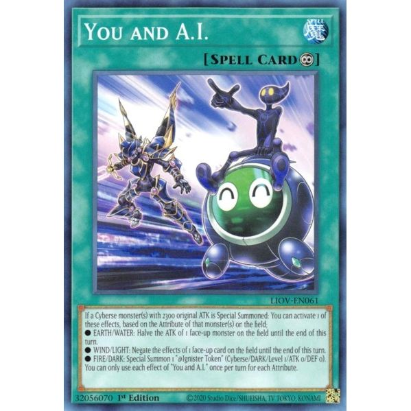 Image for You and A.I. (LIOV-EN061) (LIOV) - YuGiOh