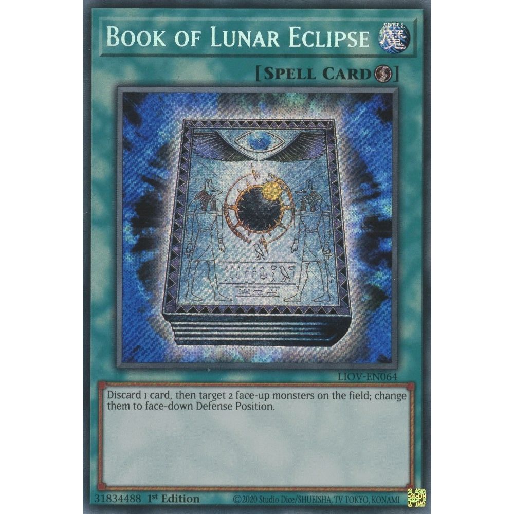 Image for Book of Lunar Eclipse (LIOV-EN064) (LIOV) - YuGiOh