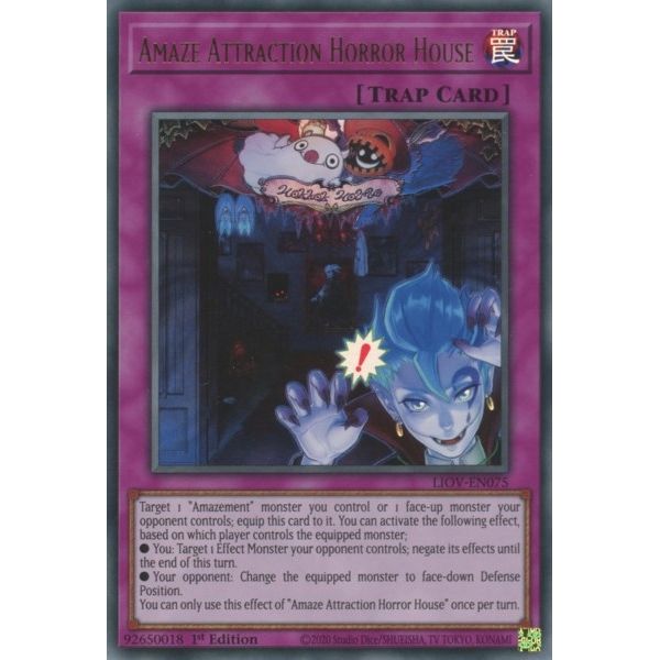Image for Amaze Attraction Horror House (LIOV-EN075) (LIOV) - YuGiOh