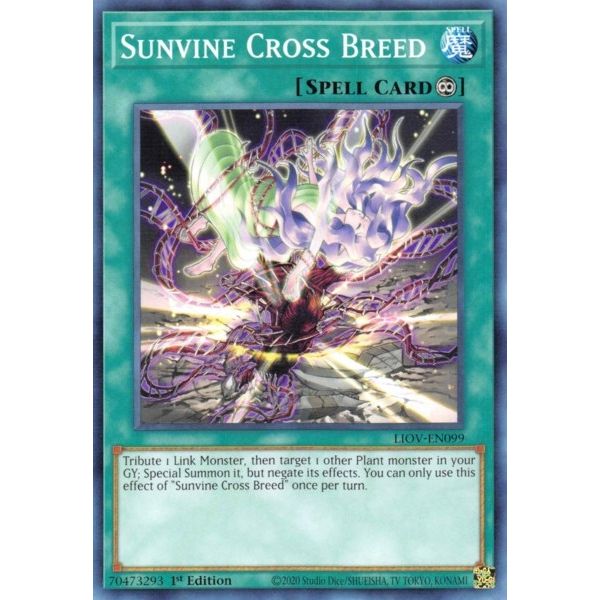 Image for Sunvine Cross Breed (LIOV-EN099) (LIOV) - YuGiOh
