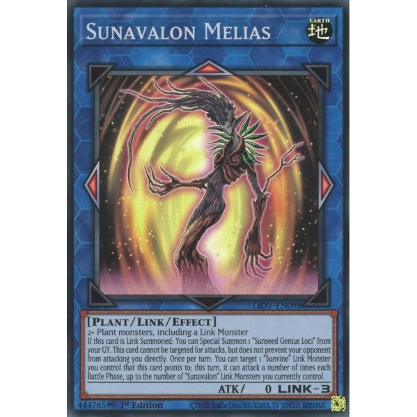 Image for Sunavalon Melias (LIOV-EN098) (LIOV) - YuGiOh