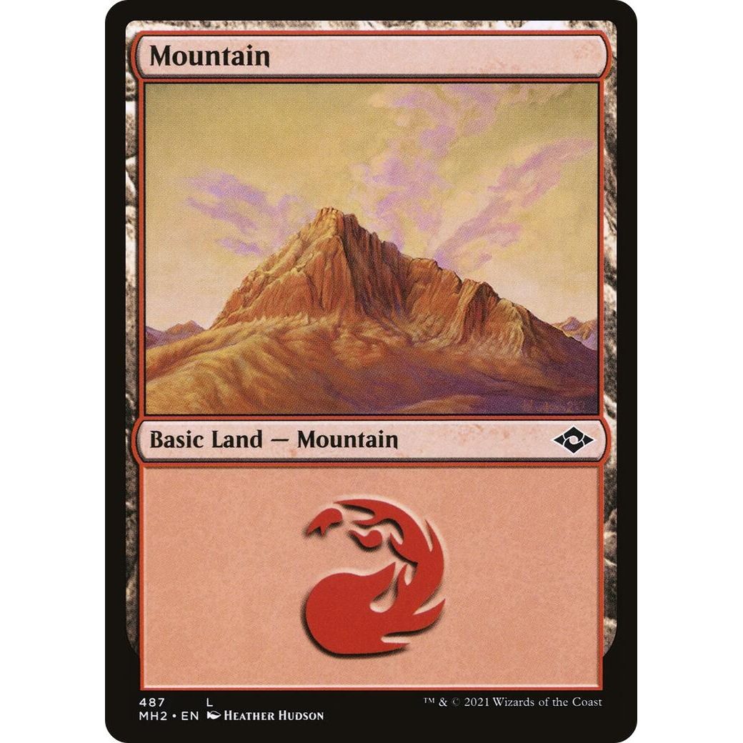 Image for Mountain (487) (487) (MH2) - Magic: The Gathering