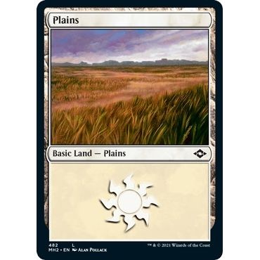 Image for Plains (482) (Foil Etched) (482) (MH2) - Magic: The Gathering
