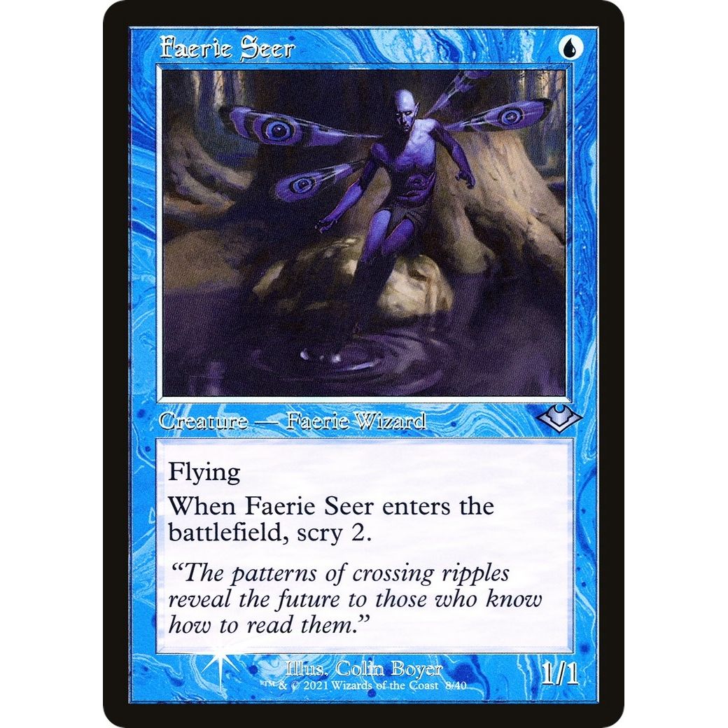 Image for Faerie Seer (Retro Frame) (8) (MH1) - Magic: The Gathering