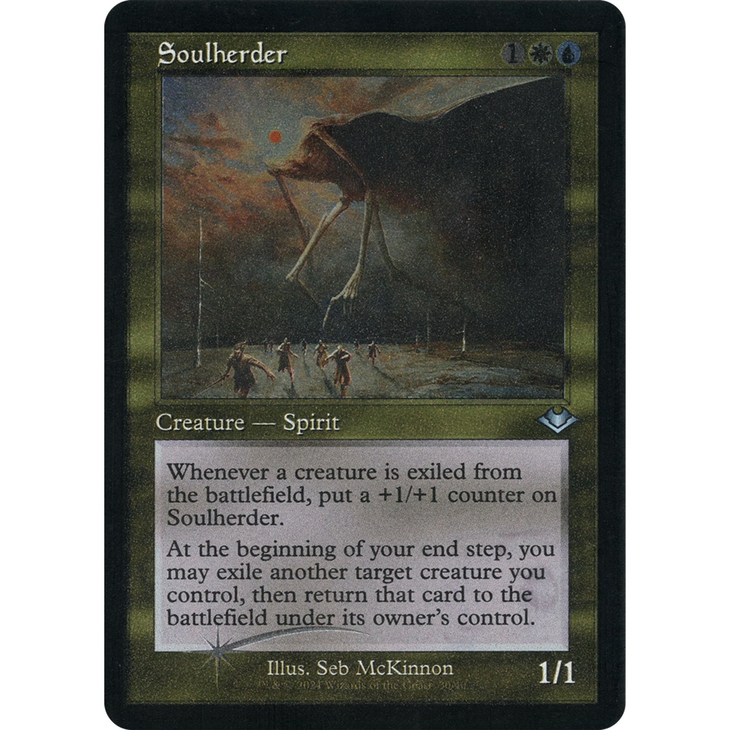 Image for Soulherder (Retro Frame) (Foil Etched) (30) (MH1) - Magic: The Gathering