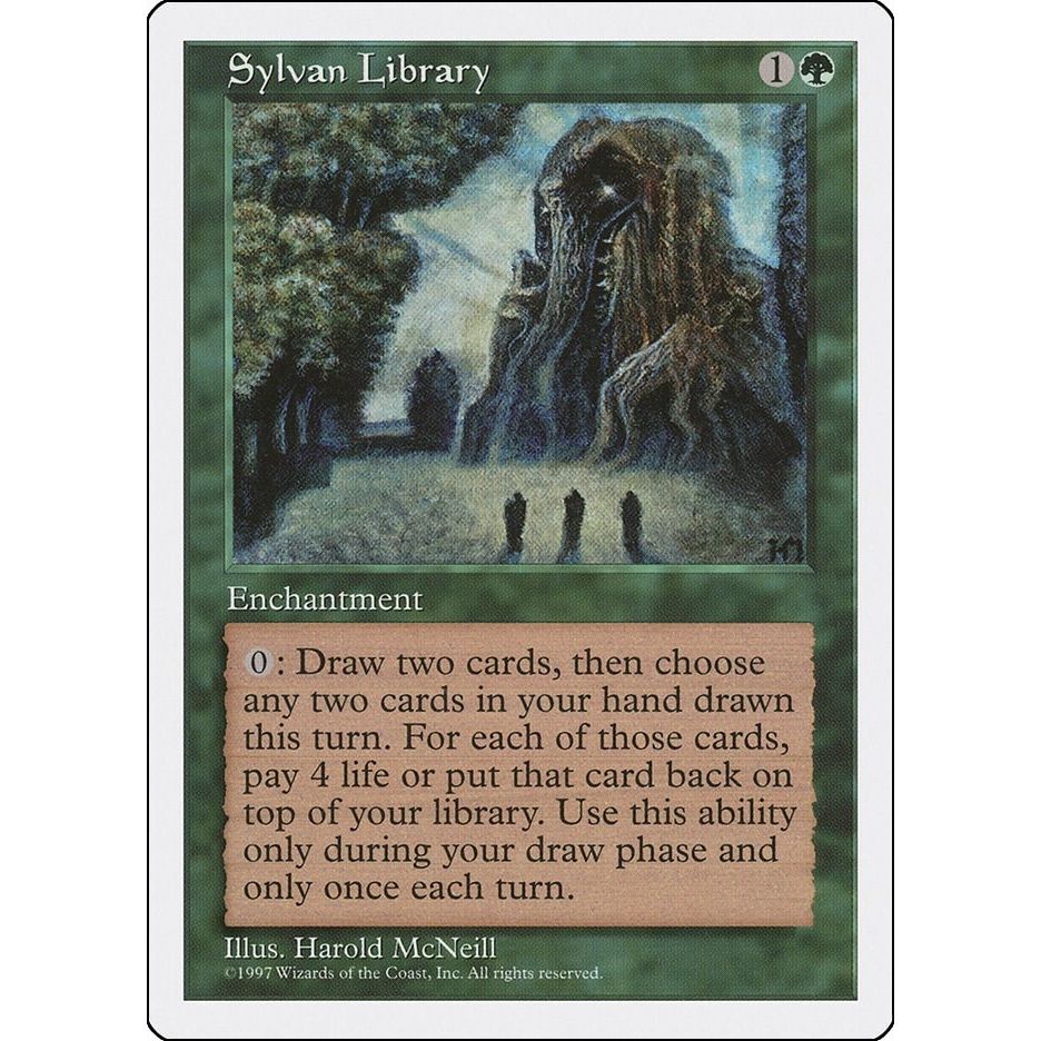Image for Sylvan Library (5ED) - Magic: The Gathering