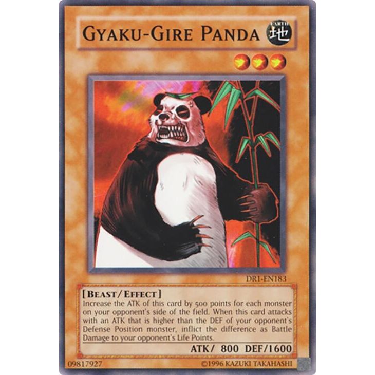 Image for Gyaku-Gire Panda (DR1-EN183) (DR1) - YuGiOh