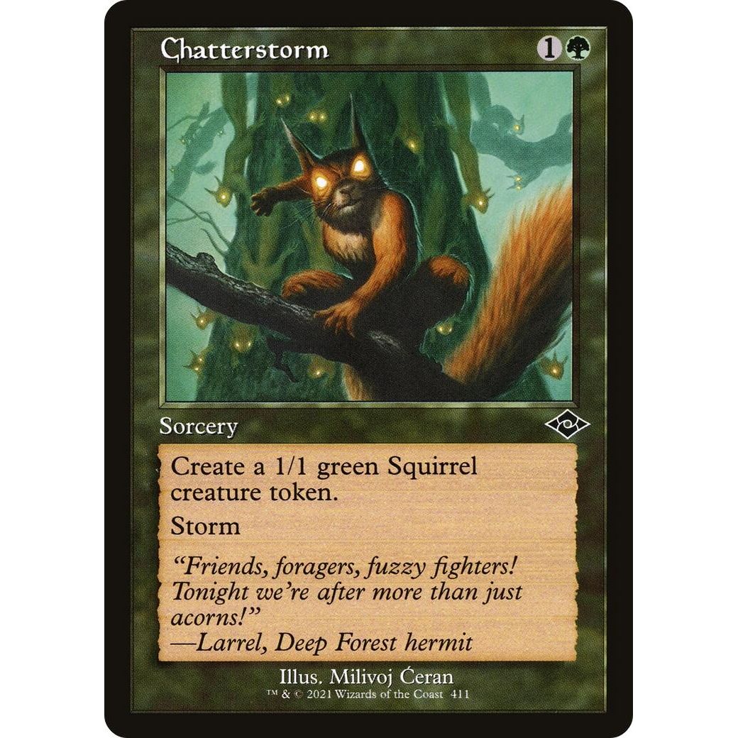 Image for Chatterstorm (Retro Frame) (411) (MH2) - Magic: The Gathering