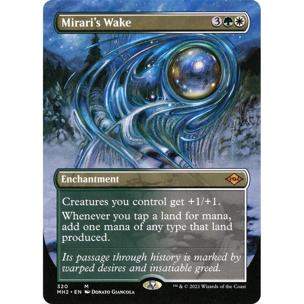 Image for Mirari's Wake (Borderless) (320) (MH2) - Magic: The Gathering