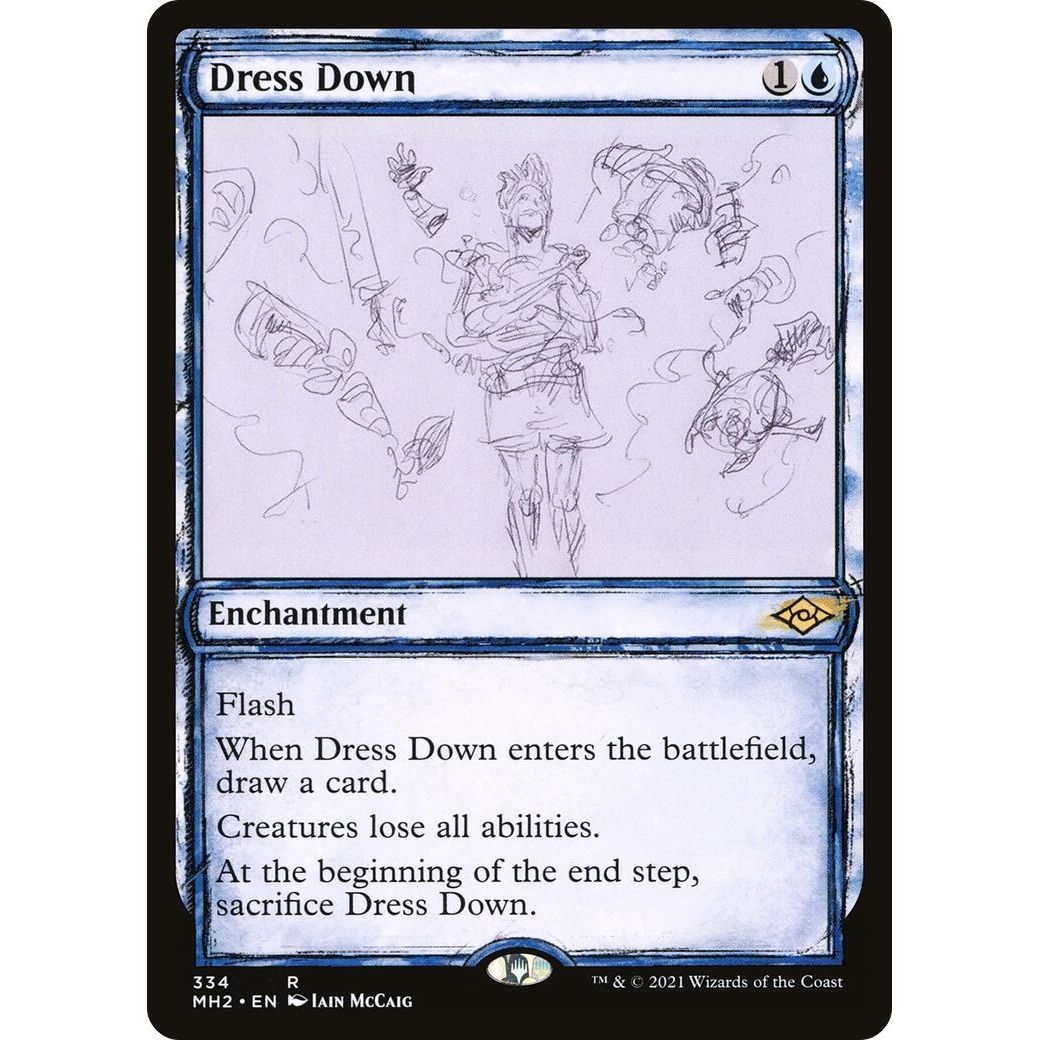 Image for Dress Down (Showcase) (334) (MH2) - Magic: The Gathering