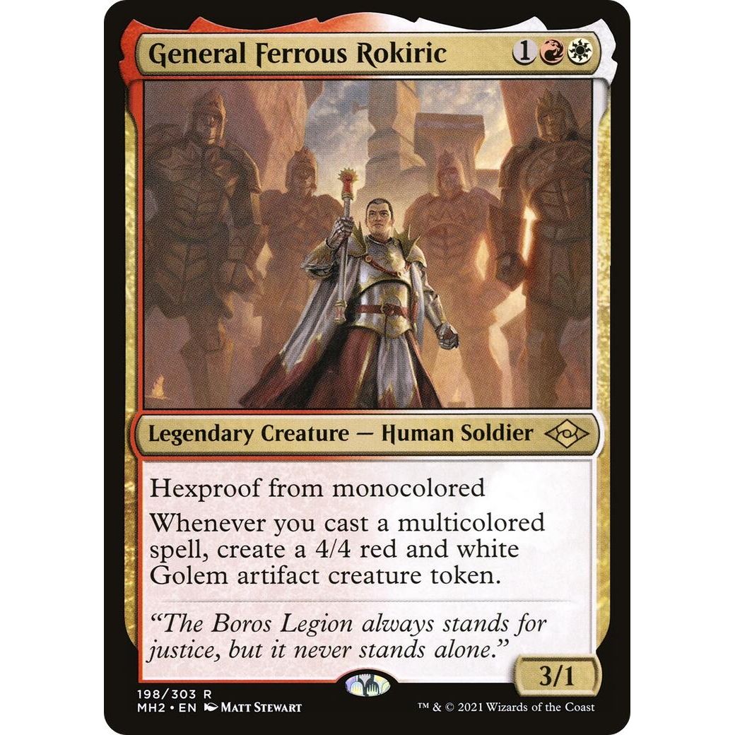 Image for General Ferrous Rokiric (198) (MH2) - Magic: The Gathering
