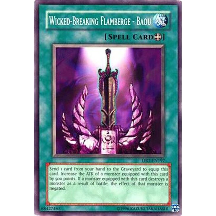 Image for Wicked-Breaking Flamberge - Baou (DR1-EN197) (DR1) - YuGiOh