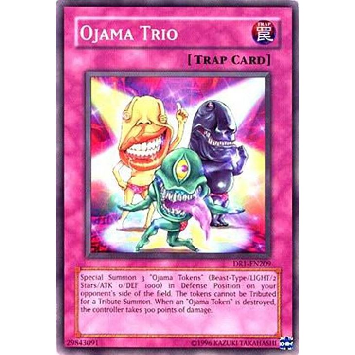 Image for Ojama Trio (DR1-EN209) (DR1) - YuGiOh