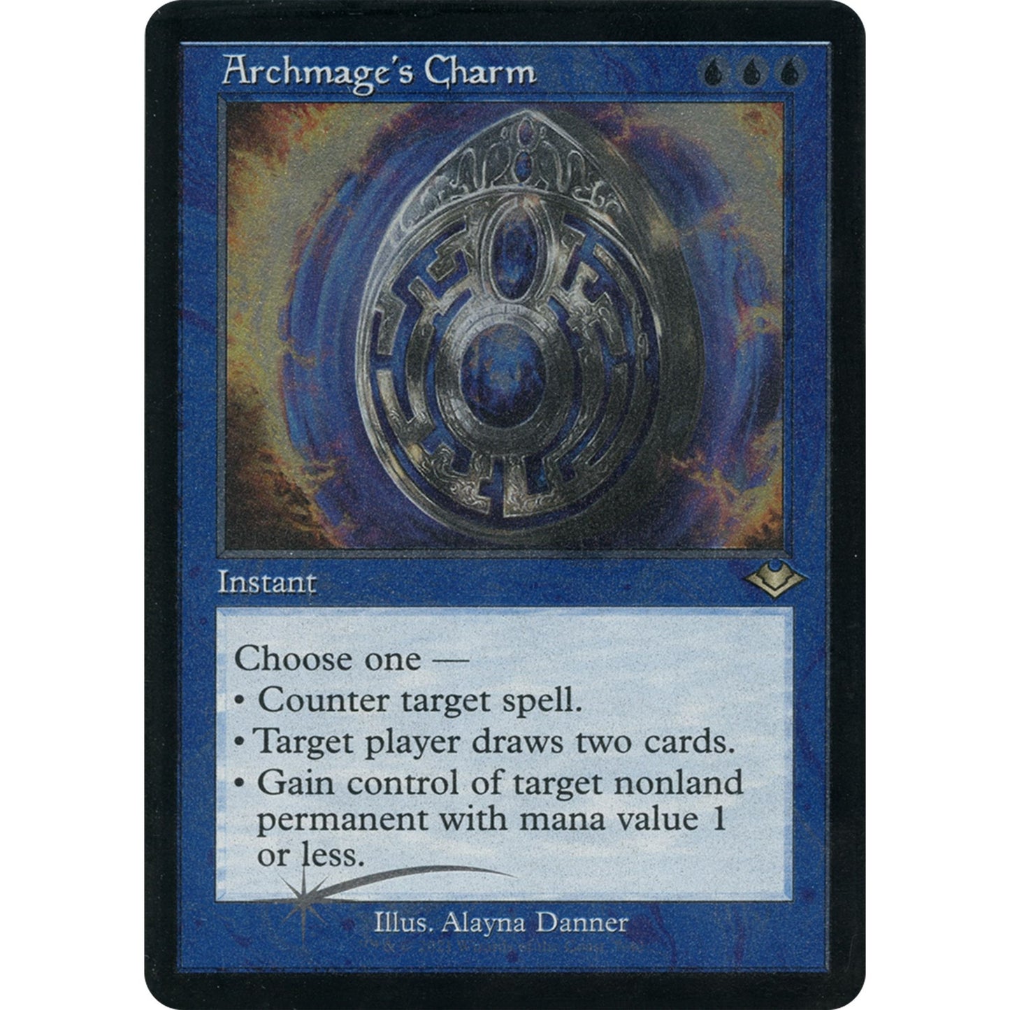 Image for Archmage's Charm (Retro Frame) (Foil Etched) (7) (MH1) - Magic: The Gathering