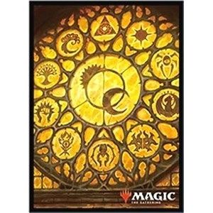 Image for Magic: The Gathering Player's Card Sleeve - Ravnica Allegiance - Glass of the Guildpact (80-Pack) - Card Sleeves