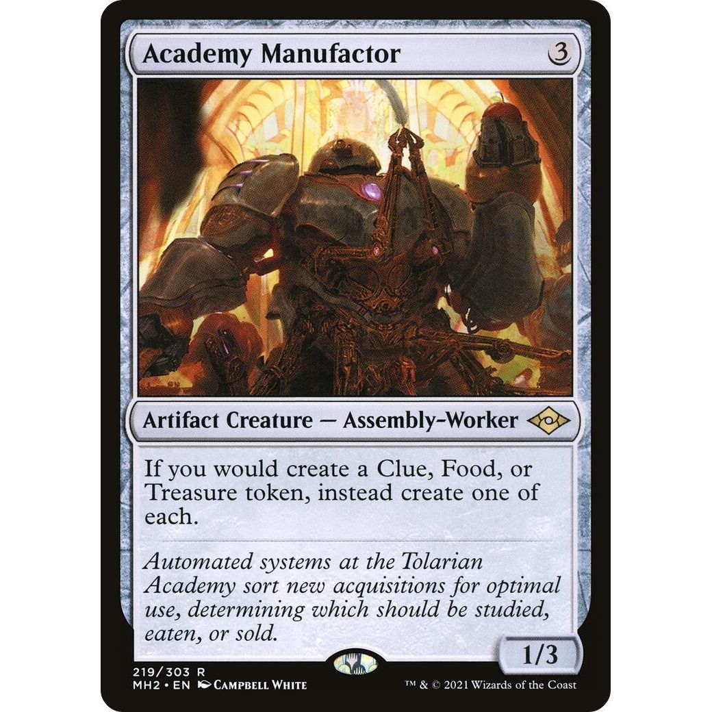 Image for Academy Manufactor (219) (MH2) - Magic: The Gathering
