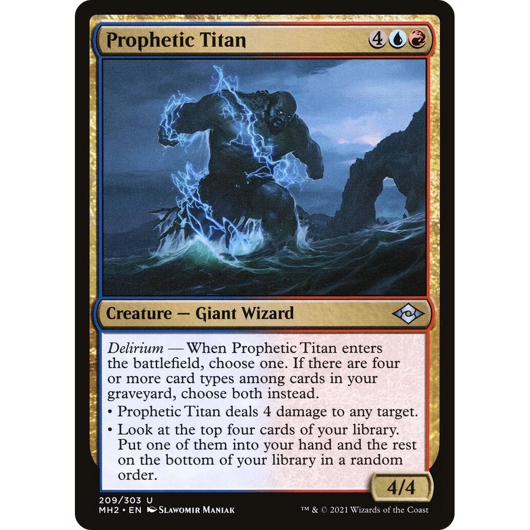 Image for Prophetic Titan (209) (MH2) - Magic: The Gathering
