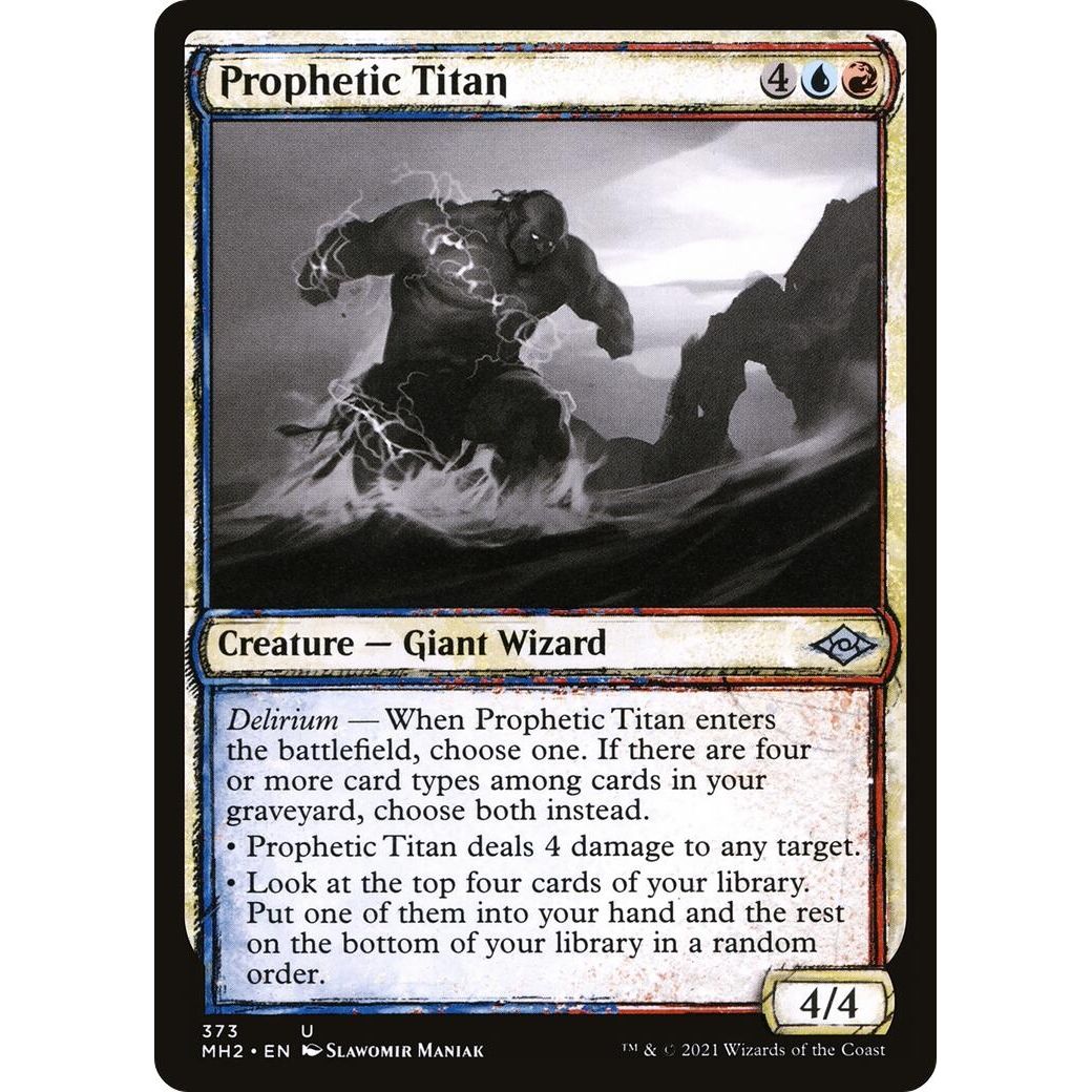Image for Prophetic Titan (Showcase) (373) (MH2) - Magic: The Gathering