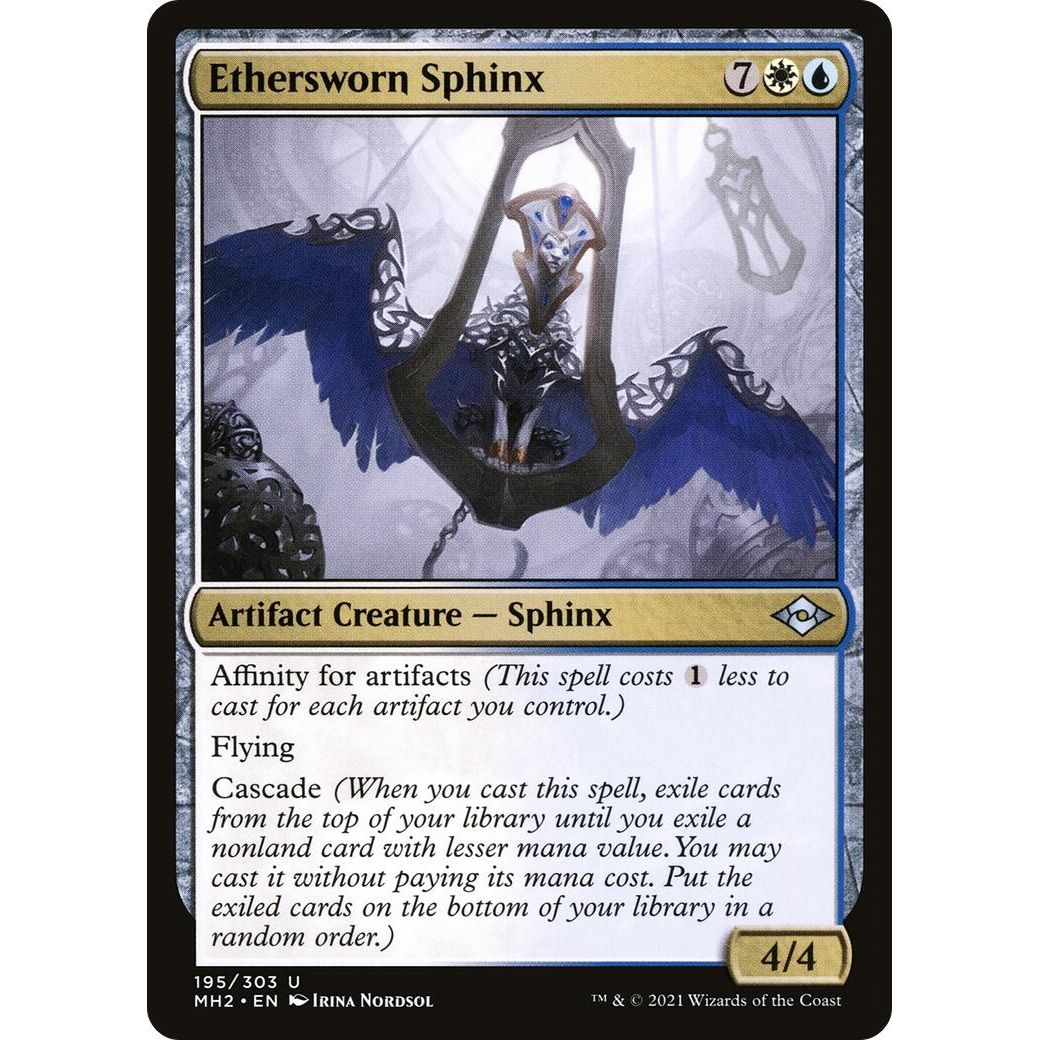 Image for Ethersworn Sphinx (195) (MH2) - Magic: The Gathering