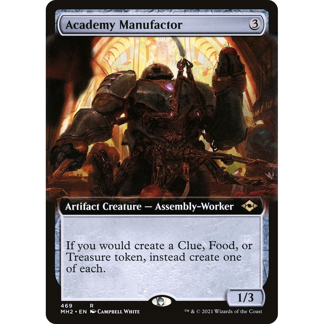 Image for Academy Manufactor (Extended Art) (469) (MH2) - Magic: The Gathering