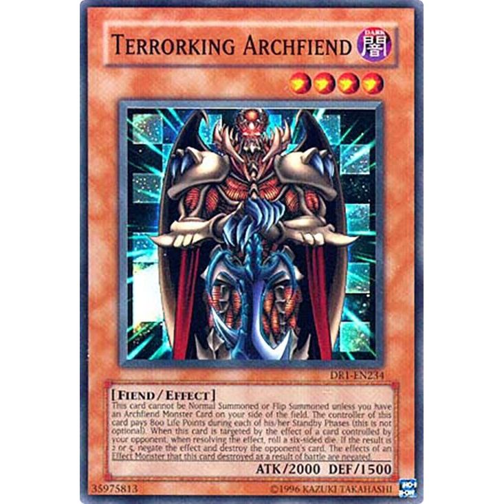 Image for Terrorking Archfiend (DR1-EN234) (DR1) - YuGiOh