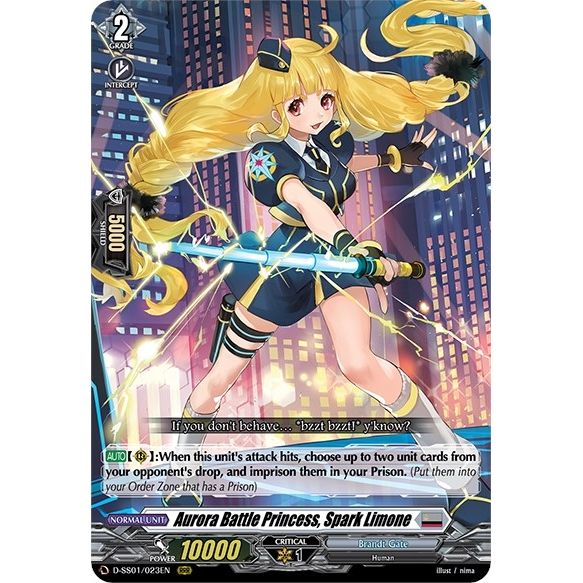 Image for Aurora Battle Princess, Spark Limone (D-SS01/023EN) (D-SS01) - Cardfight Vanguard