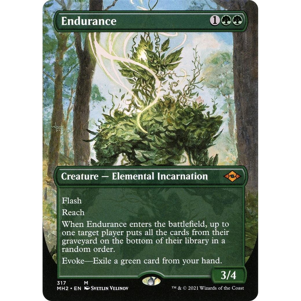 Image for Endurance (Borderless) (317) (MH2) - Magic: The Gathering
