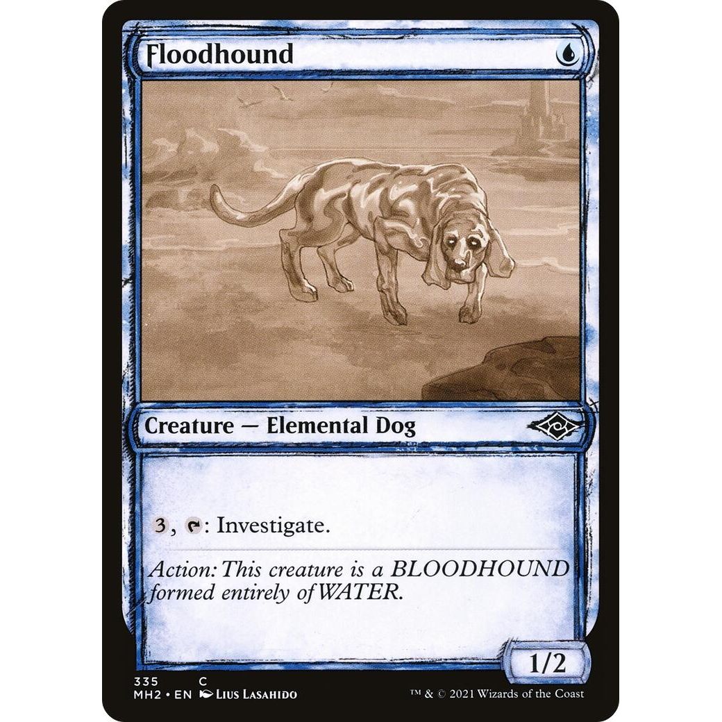 Image for Floodhound (Showcase) (335) (MH2) - Magic: The Gathering