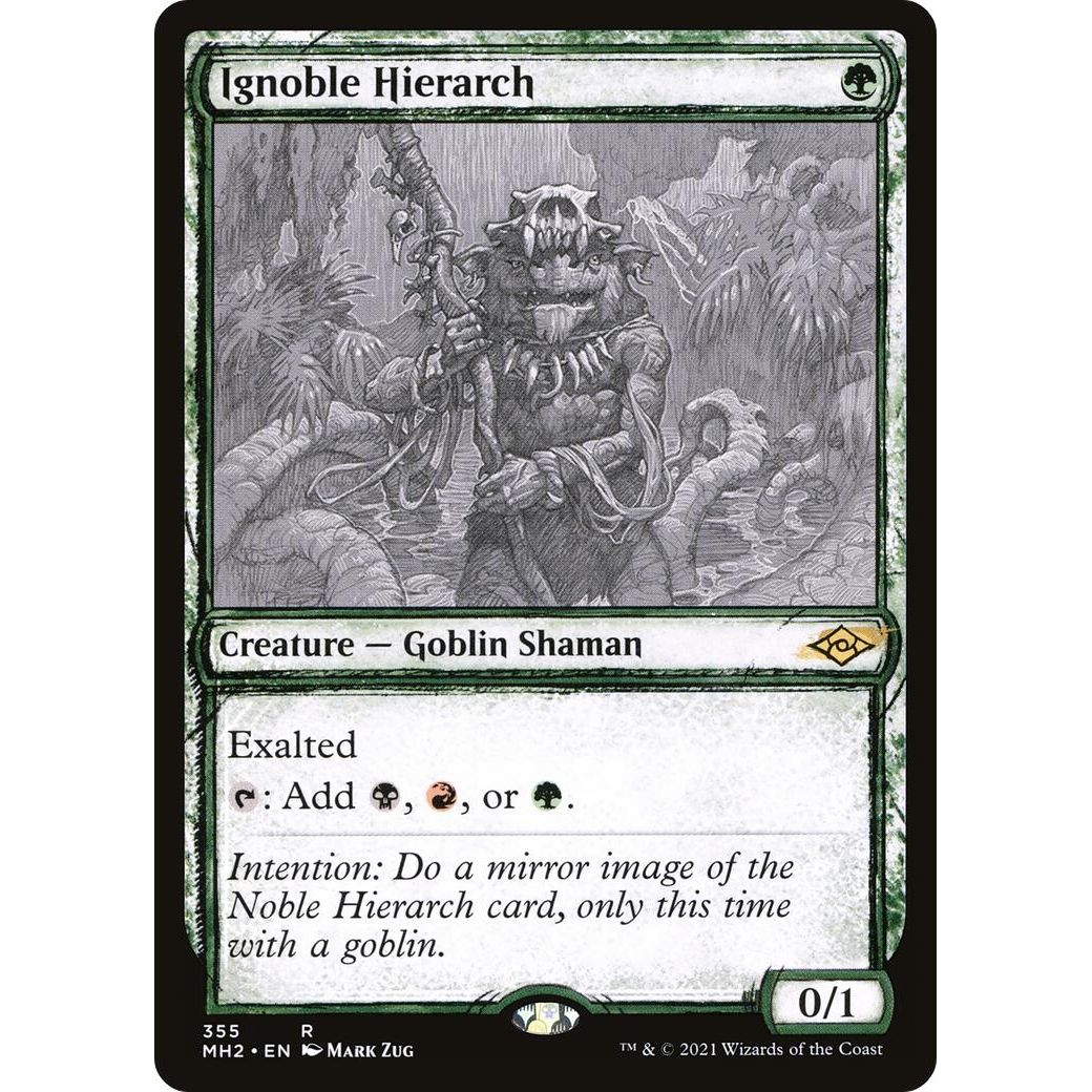 Image for Ignoble Hierarch (Showcase) (355) (MH2) - Magic: The Gathering