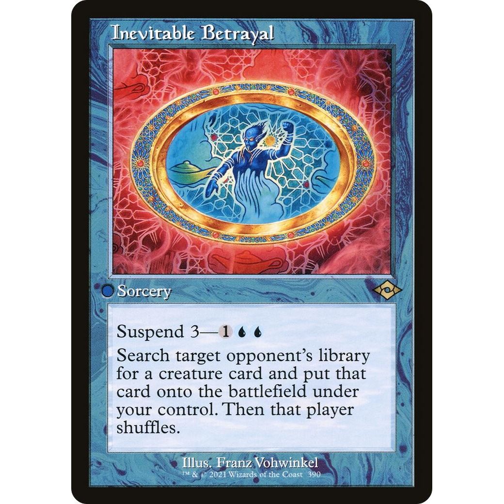 Image for Inevitable Betrayal (Retro Frame) (390) (MH2) - Magic: The Gathering