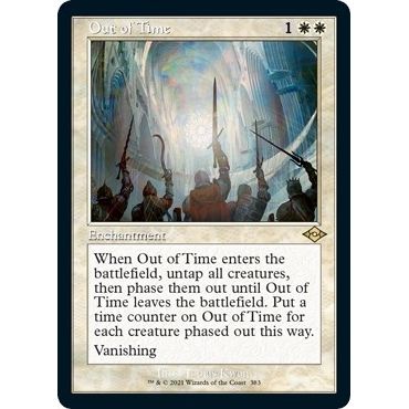 Image for Out of Time (Retro Frame) (Foil Etched) (383) (MH2) - Magic: The Gathering
