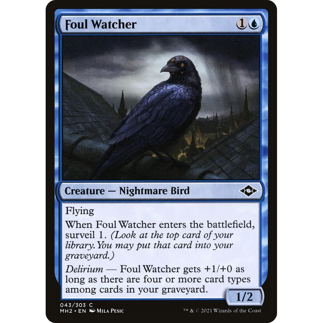 Image for Foul Watcher (43) (MH2) - Magic: The Gathering