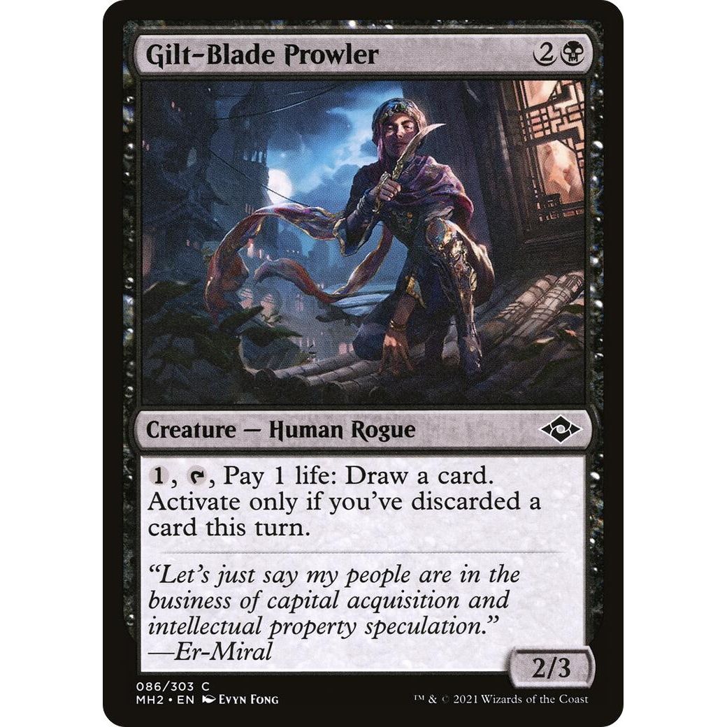 Image for Gilt-Blade Prowler (86) (MH2) - Magic: The Gathering