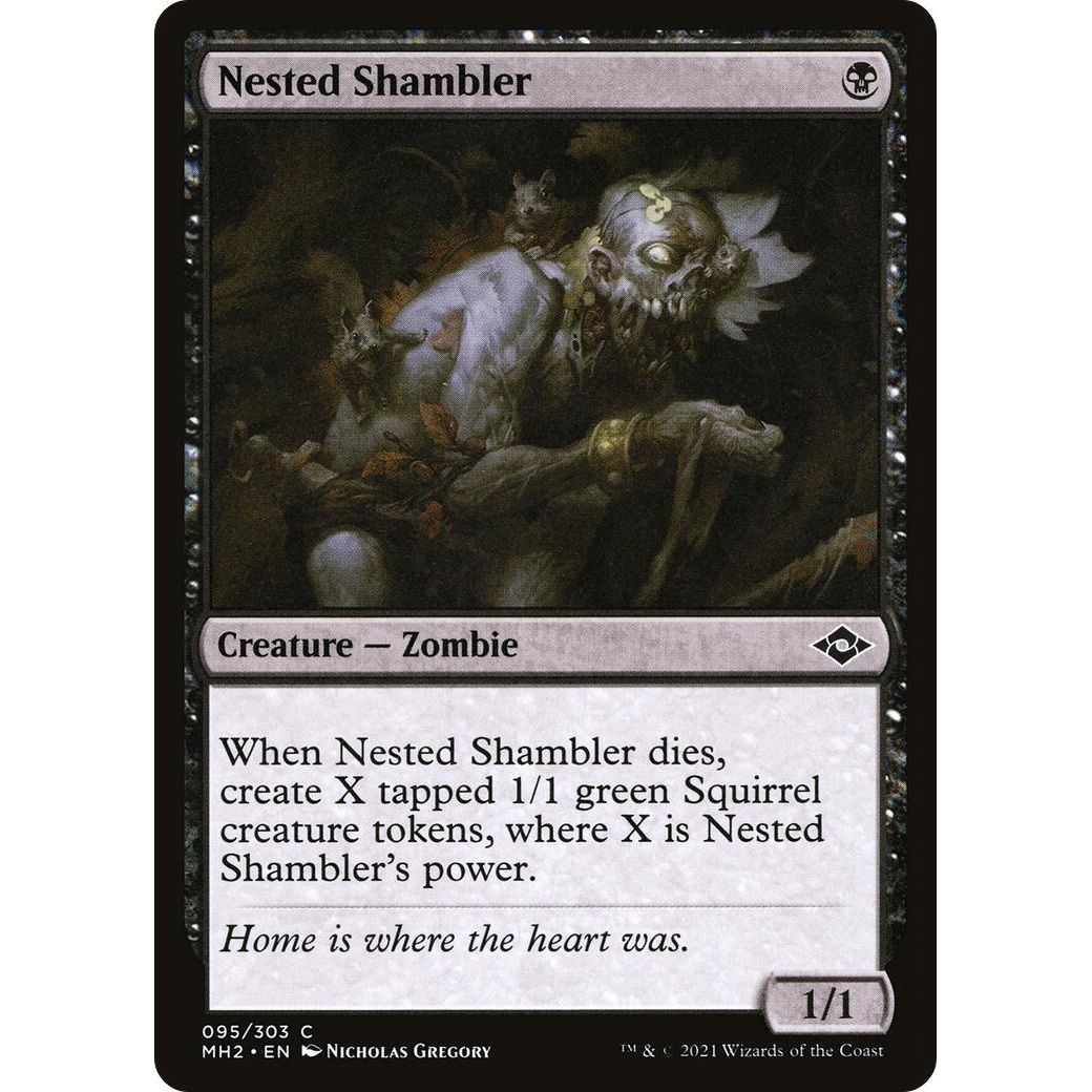 Image for Nested Shambler (95) (MH2) - Magic: The Gathering