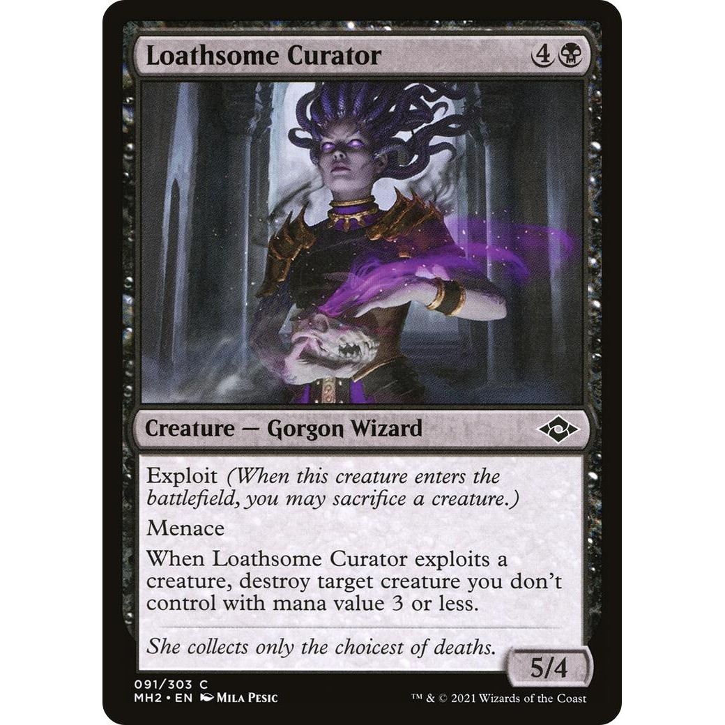Image for Loathsome Curator (91) (MH2) - Magic: The Gathering
