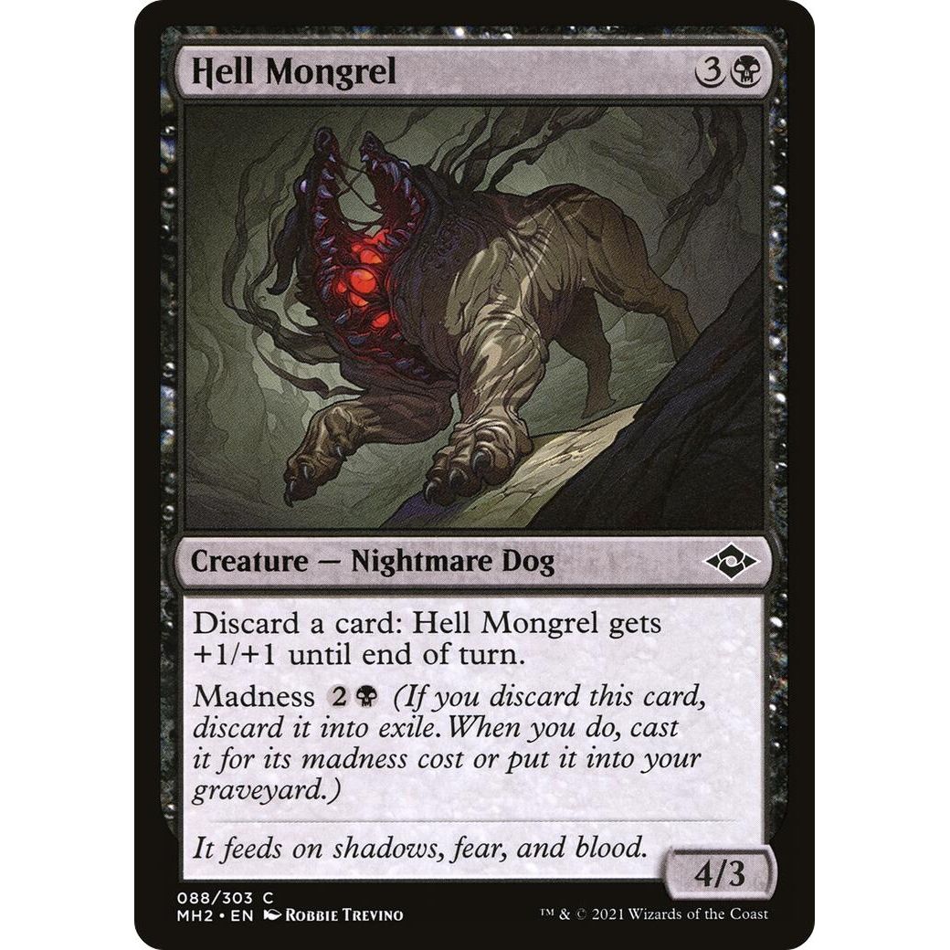 Image for Hell Mongrel (88) (MH2) - Magic: The Gathering