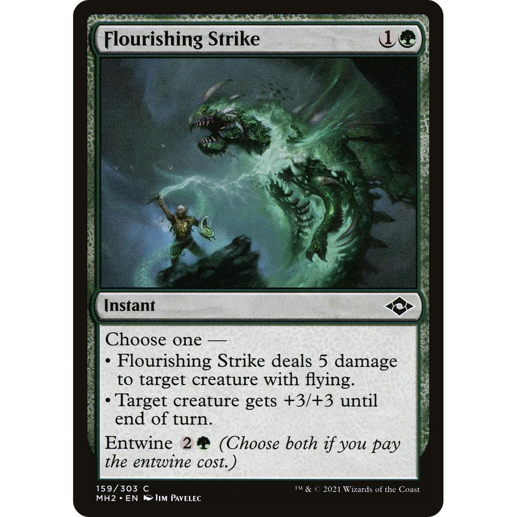 Image for Flourishing Strike (159) (MH2) - Magic: The Gathering