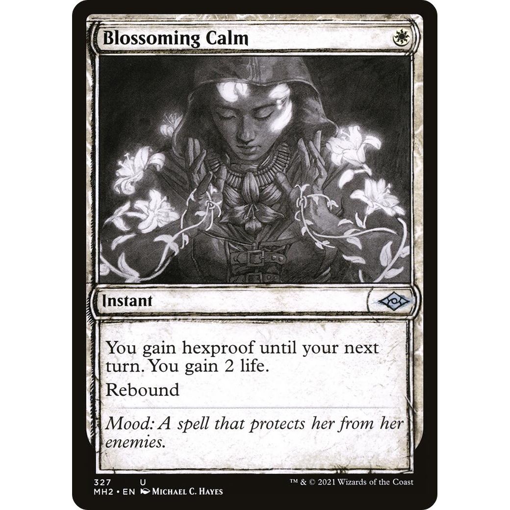 Image for Blossoming Calm (Showcase) (327) (MH2) - Magic: The Gathering