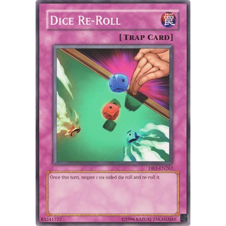 Image for Dice Re-Roll (DR1-EN262) (DR1) - YuGiOh