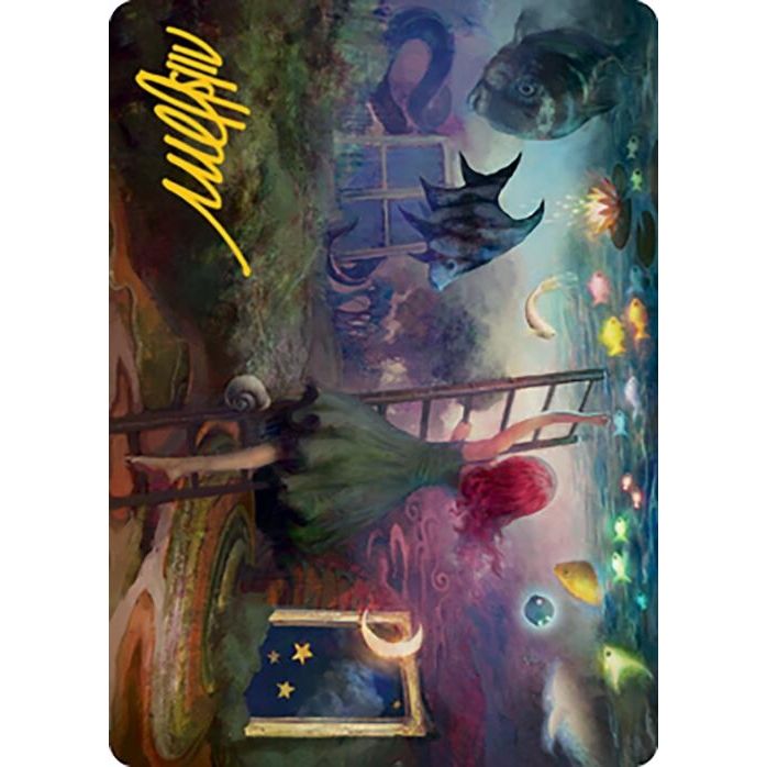 Image for Lucid Dreams Art Card (Gold-Stamped Signature) (14) (ASMH2) - Magic: The Gathering