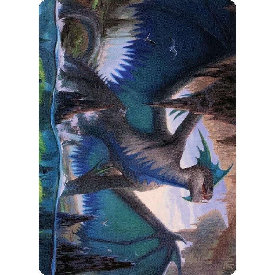 Image for Murktide Regent Art Card (20) (ASMH2) - Magic: The Gathering