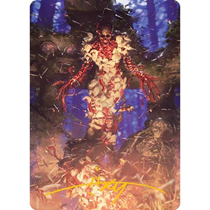 Image for Grist, the Hunger Tide Art Card (55/81) (Gold-Stamped Signature) (55) (ASMH2) - Magic: The Gathering