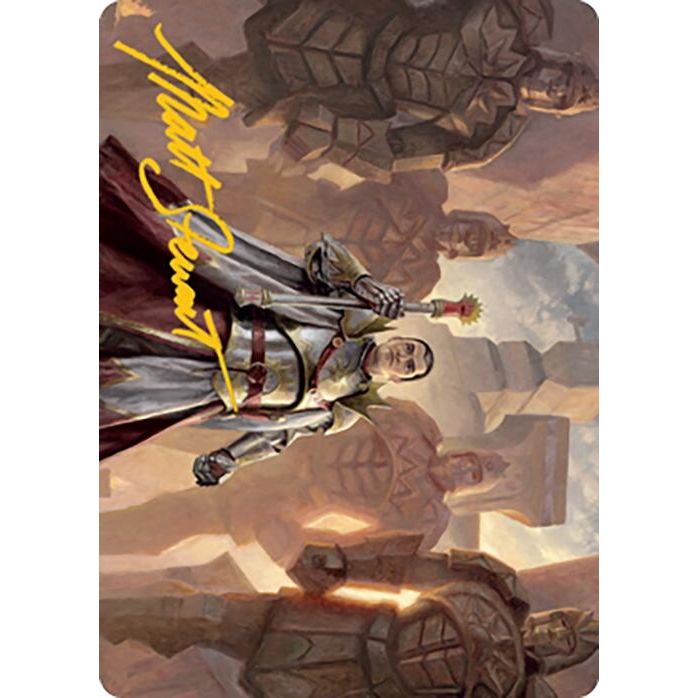 Image for General Ferrous Rokiric Art Card (Gold-Stamped Signature) (52) (ASMH2) - Magic: The Gathering