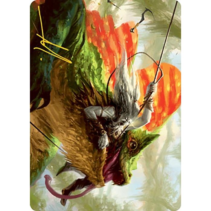 Image for Captured by Lagacs Art Card (Gold-Stamped Signature) (46) (ASMH2) - Magic: The Gathering