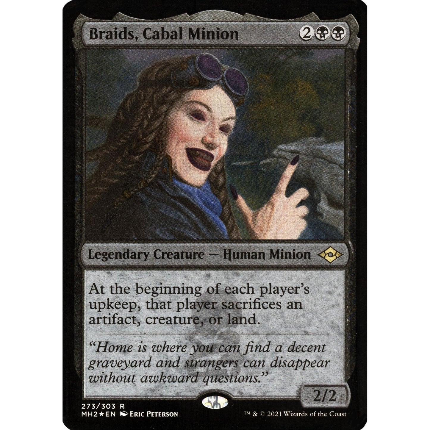 Image for Braids, Cabal Minion (Foil Etched) (273) (MH2) - Magic: The Gathering