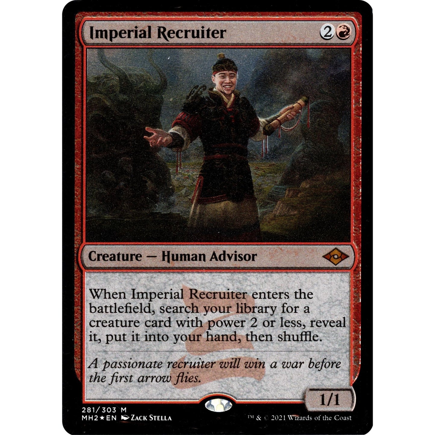 Image for Imperial Recruiter (Foil Etched) (281) (MH2) - Magic: The Gathering